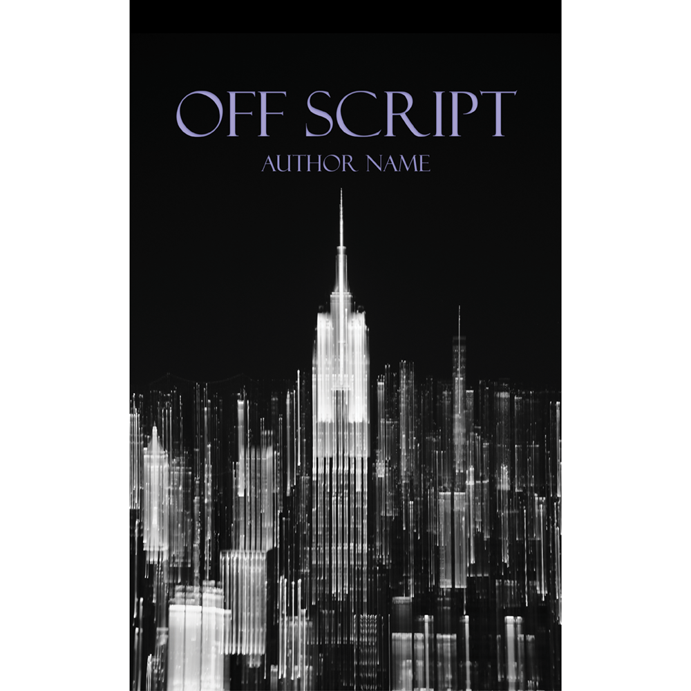 Book Cover- Black Linear Buildings