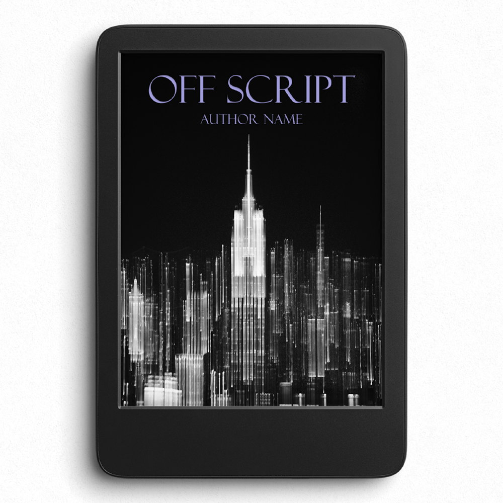 Book Cover- Black Linear Buildings