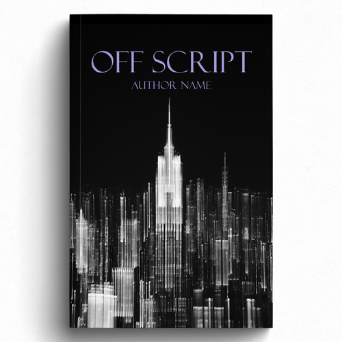 Book Cover- Black Linear Buildings