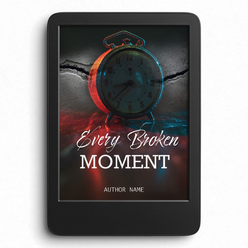 Book Cover- Cracked Alarm Clock