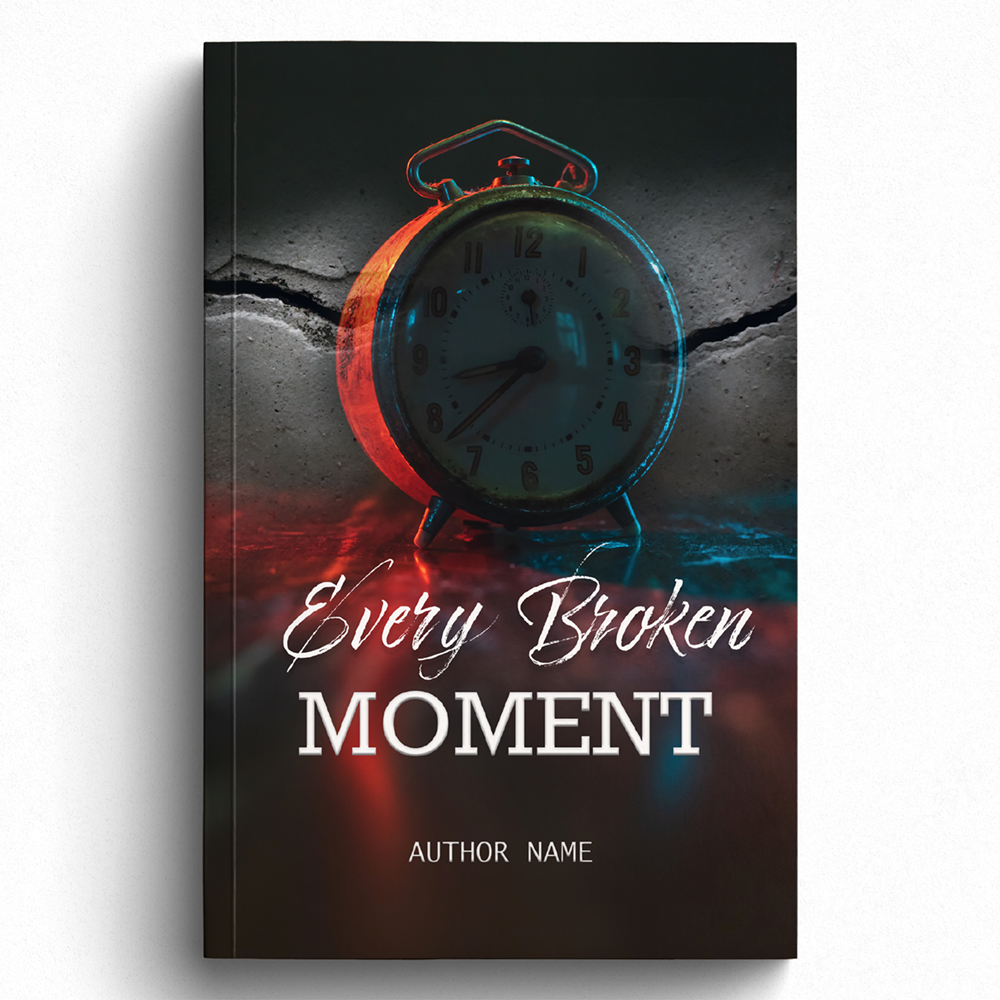 Book Cover- Cracked Alarm Clock