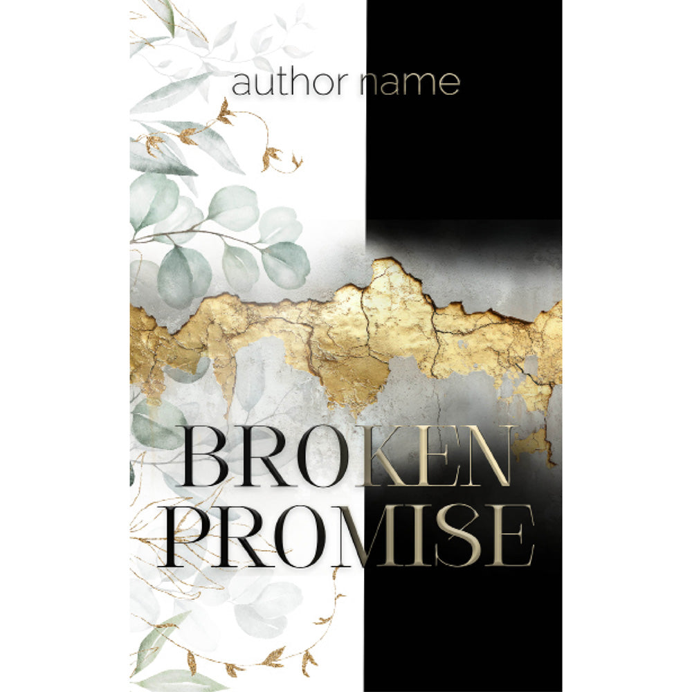 Book Cover- Leaves and Gold A