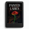 Book Cover- Rust Flower Scroll