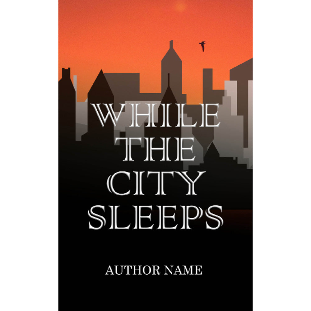 Book Cover- Sunset City Sihouette
