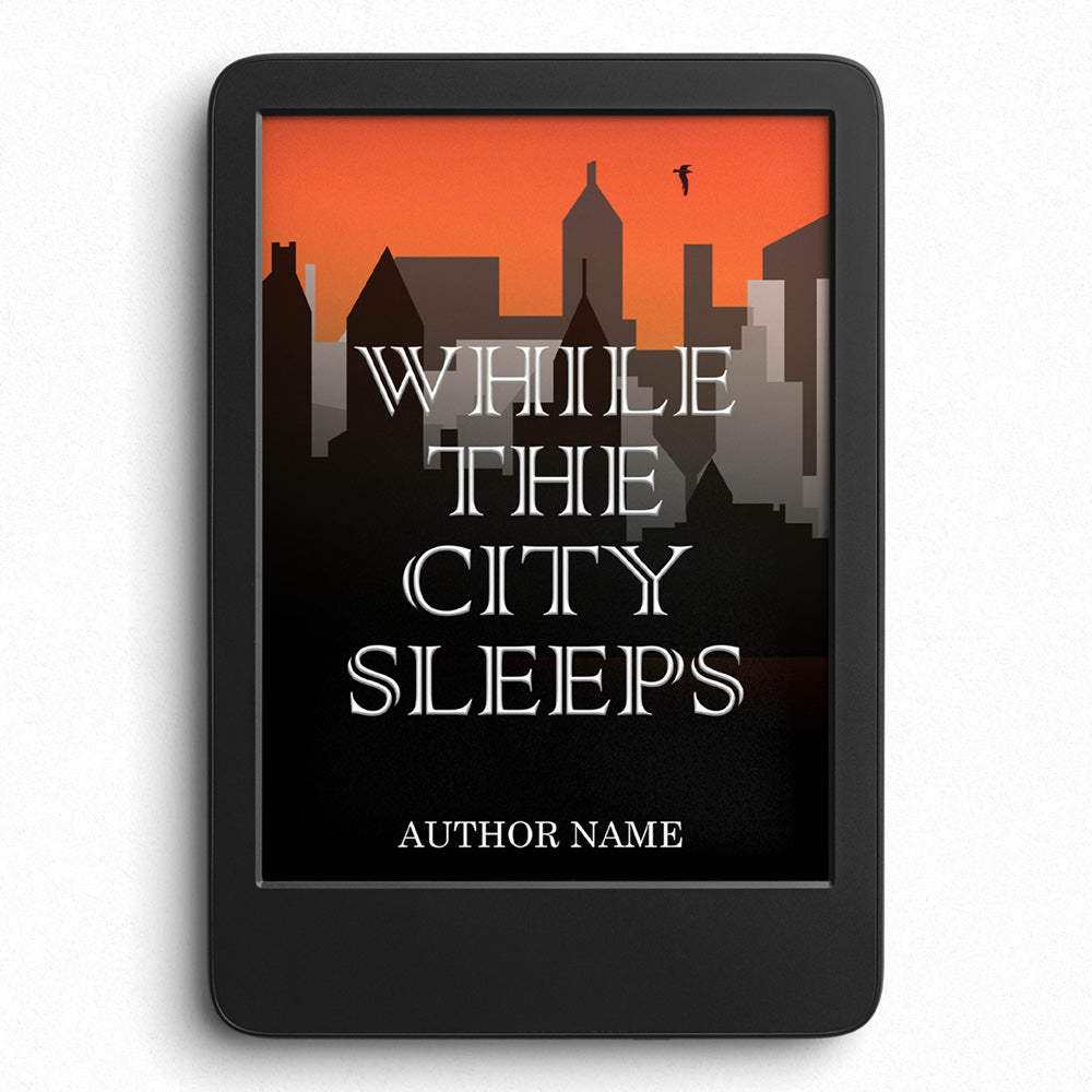 Book Cover- Sunset City Sihouette