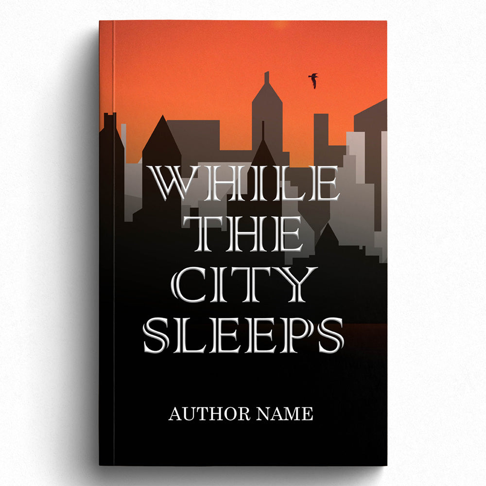 Book Cover- Sunset City Sihouette